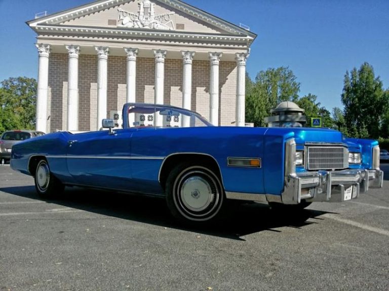 Cadillac Eldorado 1976 Blue